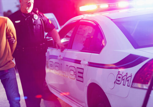 police offer checking someone for DUI