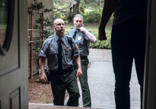 Police responding to a call about violation of Restraining Orders in Peoria IL