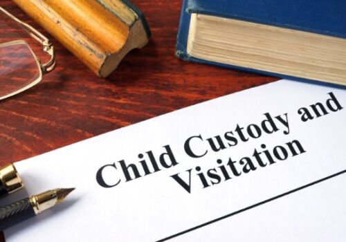 Child Custody Attorney paperwork in Morton IL