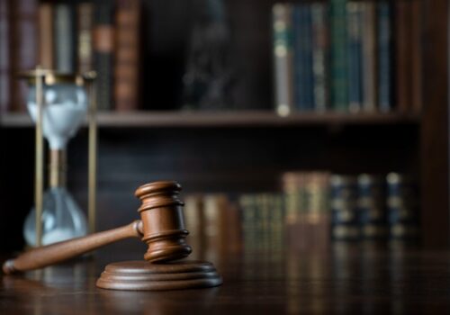A gavel on a desk represents your need for representation when facing a Misdemeanor in Peoria IL